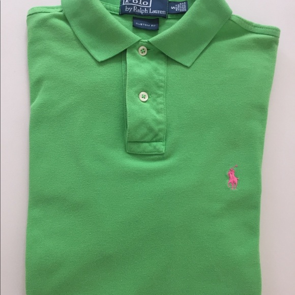 Color Green Ralph Polo Men Shirt Lauren S Size For b6fYyg7